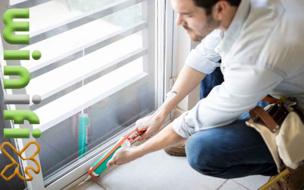 درزگیری پنجره دوجداره یوپیویسی