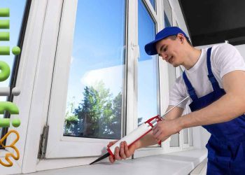 چسب سیلیکون و عایق بندی پنجره