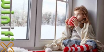 تنظیم پنجره دوجداره برای زمستان