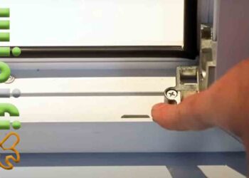 شیار تخلیه آب پنجره