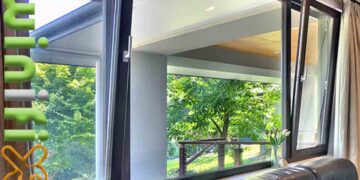 یراق دوحالته پنجره دوجداره