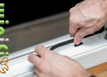 تعویض لاستیک پنجره‌ دوجداره