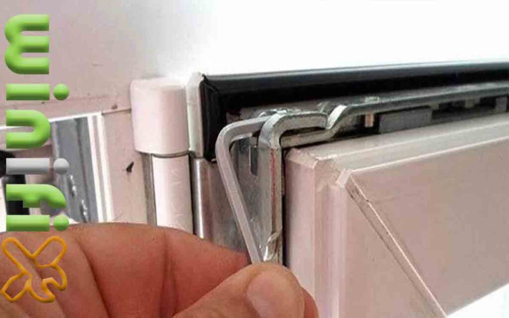 رفع افتادگی در پنجره دوجداره