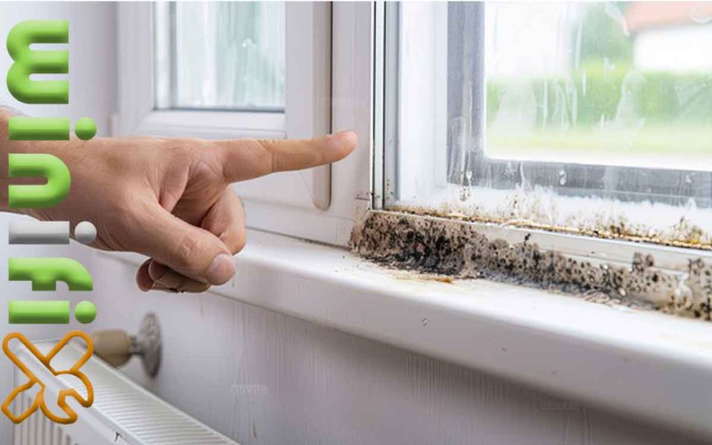 کپک بین شیشه دوجداره